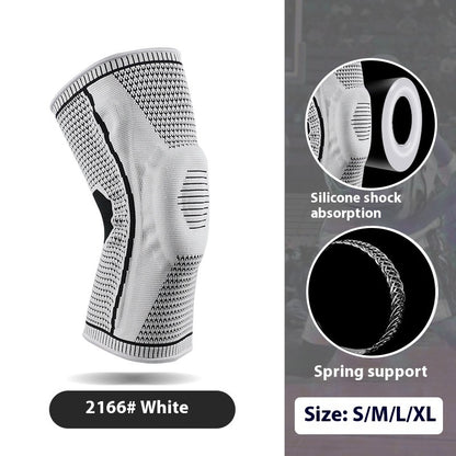 Sports Kneecaps Basketball Running Silicone Support Knee Pads