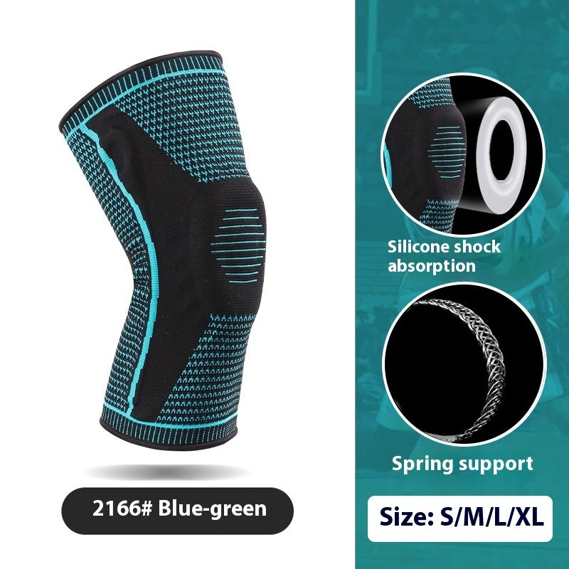Sports Kneecaps Basketball Running Silicone Support Knee Pads
